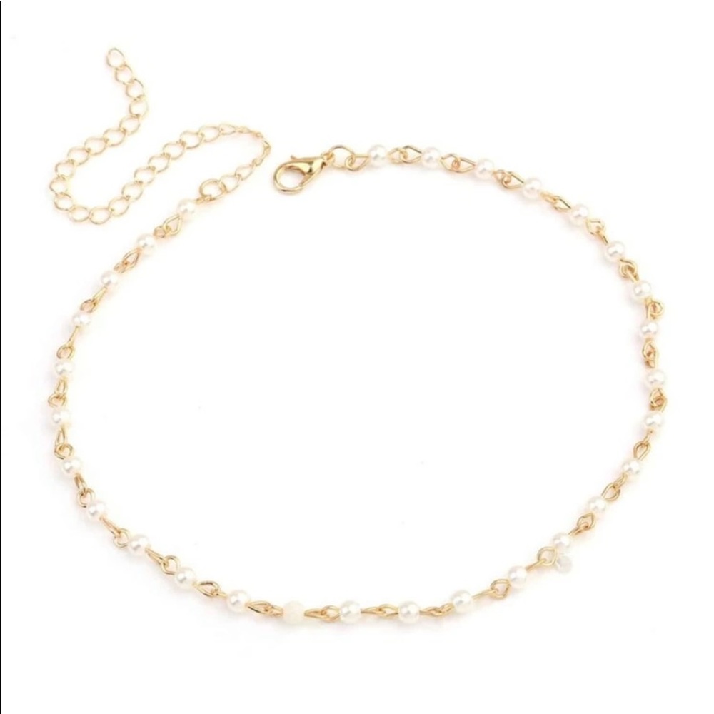 New vegan Faux pear necklace - Picture 2 of 2